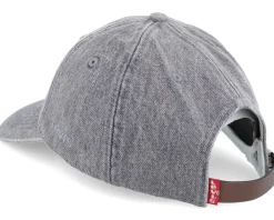 Discount Levi's Essential Cap Dark Grey Dad Cap -