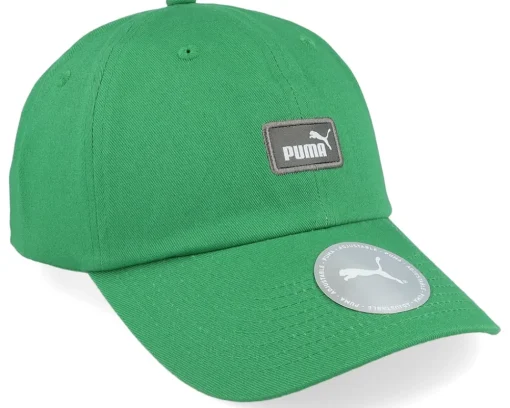 Dad Cap-Puma Essential Cap Iii Green Dad Cap -