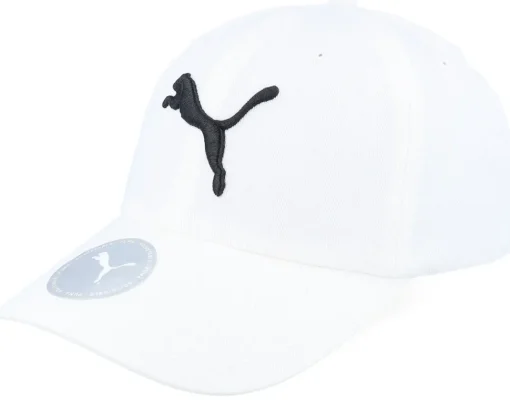 Outlet Puma Essential Cap White Dad Cap -