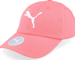 Fashion Puma Essential Cat Logo Cap Pink Dad Cap -