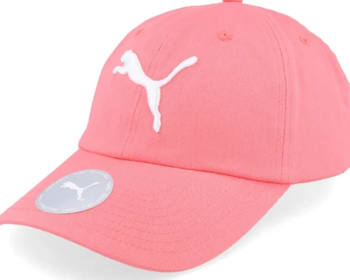 Fashion Puma Essential Cat Logo Cap Pink Dad Cap -