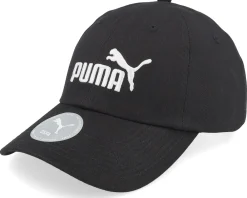 Dad Cap-Puma Essential No.1 Logo Bb Cap Black Dad Cap -