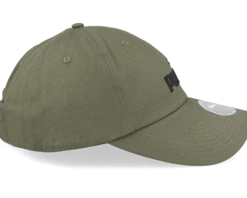 Online Puma Essential No.1 Logo Bb Cap Green Dad Cap -