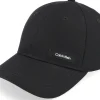 New Calvin Klein Essential Patch Cap Adjustable - Black