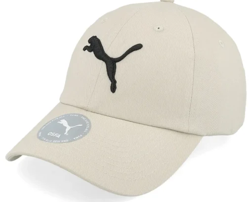 Dad Cap-Puma Essential Cat Bb Cap Beige Dad Cap -