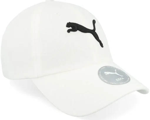 Discount Puma Essential Cat Bb Cap White Dad Cap -