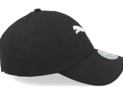Dad Cap-Puma Essential Cat Bb Cap Black Dad Cap -
