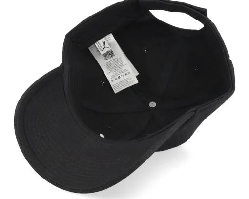 Dad Cap-Puma Essential Cat Bb Cap Black Dad Cap -