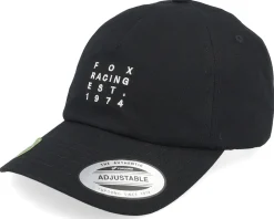 Sale Fox Est.1974 Hat Black Dad Cap -