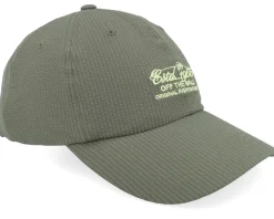 Dad Cap-Vans Estd 1966 Curved Bill Jockey Loden Green Dad Cap -