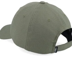 Dad Cap-Vans Estd 1966 Curved Bill Jockey Loden Green Dad Cap -