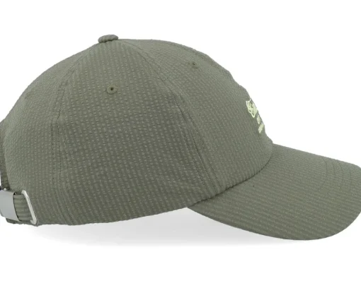 Dad Cap-Vans Estd 1966 Curved Bill Jockey Loden Green Dad Cap -