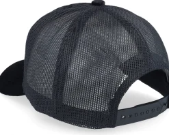 Trucker-Scenes Evil Doll Velvet Black/Black A-frame Trucker -