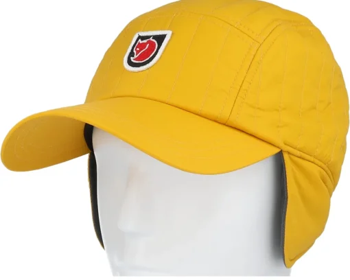 Online Fjällräven Expedition Lätt Cap Mustard Earflap - Yellow