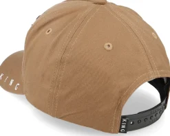 Adjustable-King Apparel Explorer Curved Peak Almond Adjustable -
