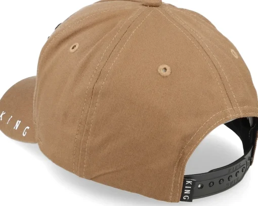 Adjustable-King Apparel Explorer Curved Peak Almond Adjustable -