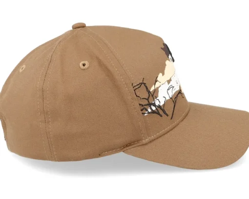 Adjustable-King Apparel Explorer Curved Peak Almond Adjustable -
