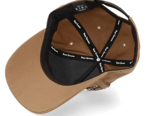 Adjustable-King Apparel Explorer Curved Peak Almond Adjustable -