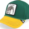 Adjustable-Goorin Bros. Extra Large 100 All Over Canvas Green A-Frame Adjustable -