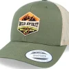 Trucker-Wild Spirit Extreme Mountain Climbing Olive/Khaki Trucker -