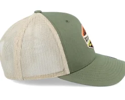 Trucker-Wild Spirit Extreme Mountain Climbing Olive/Khaki Trucker -