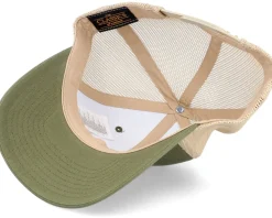 Trucker-Wild Spirit Extreme Mountain Climbing Olive/Khaki Trucker -