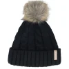 Online Picture Ezah Beanie Black Pom -