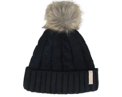 Online Picture Ezah Beanie Black Pom -