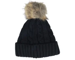Online Picture Ezah Beanie Black Pom -