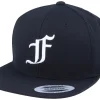 Sale Iconic F Letter 3D Black Snapback -