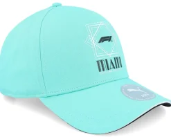 Adjustable | Motor-Puma F1 Logo 25 Race Special Miami Aquatic Teal A-Frame Adjustable -