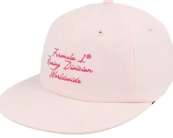 Motor-Formula One F1 Logo Formula 1 Racing Division Worldwide F1 24 Primrose Snapback - Pink