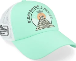 Motor-Formula One F1 Mexico Race Special Teal Green Trucker -