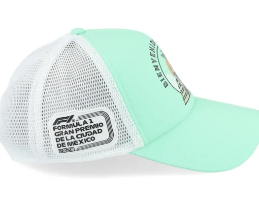 Motor-Formula One F1 Mexico Race Special Teal Green Trucker -