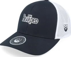 Trucker-Bearded Man Fab Beardedmania Black/White Trucker -