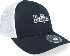 Trucker-Bearded Man Fab Beardedmania Black/White Trucker -