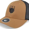 Trucker-Bearded Man Face Mask Quarantine Beard Caramel/Black Trucker -