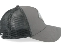 Trucker-Salty Crew Faded Retro Charcoal A-Frame Trucker -