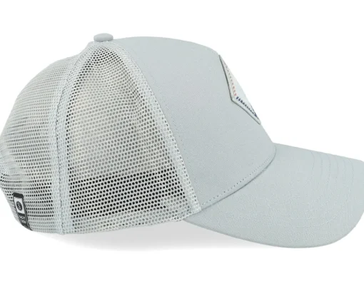 Trucker-Salty Crew Faded Retro Light Slate A-Frame Trucker -