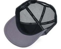 Trucker-John Hatter & Co Failure Is Not An Option Rubber Charcoal Grey/Black A-Frame Trucker -