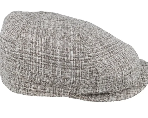 Flat Caps-City Sport Fantasie Beige Flat Cap -