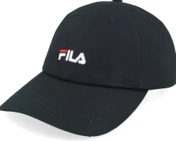 Outlet Fila Faridokt With Small Logo Black Dad Cap -