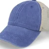 Clearance Equip Fashion Custom Vintage Dark /Khaki Trucker - Blue