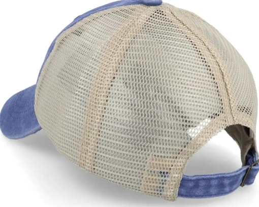 Clearance Equip Fashion Custom Vintage Dark /Khaki Trucker - Blue