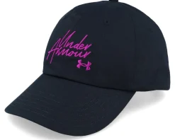 Dad Cap-Under Armour Favorites Hat Black Dad Cap -