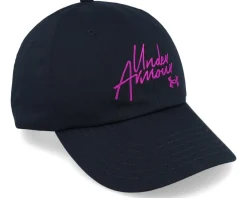 Dad Cap-Under Armour Favorites Hat Black Dad Cap -