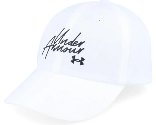 Discount Under Armour Favorites Hat White Dad Cap -
