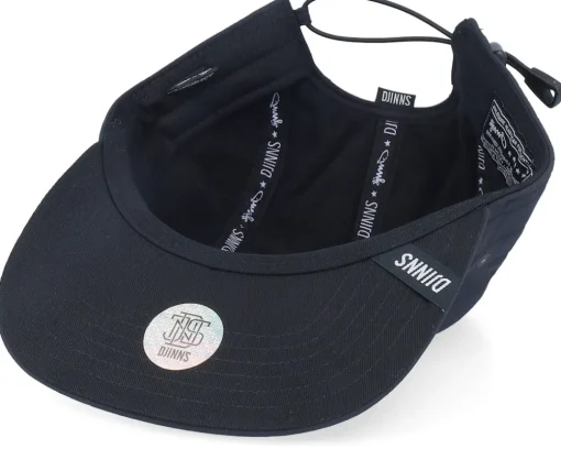 Snapback-Djinns Fc Puffy Nylon Cap Black 5-Panel -