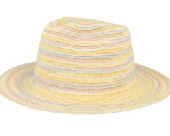 Hot Seeberger Fedora In Spacedye Paper Braid Powder Red Honey Straw Hat -