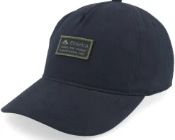 Hot Emerica 6 Feet Above Black Dad Cap -
